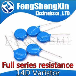 10Pcs Varistor 14D221K 14D241K 14D270K 14D271K 14D301K 14D330K 14D331K 14D361K 14D390K 14D431K 14D470K