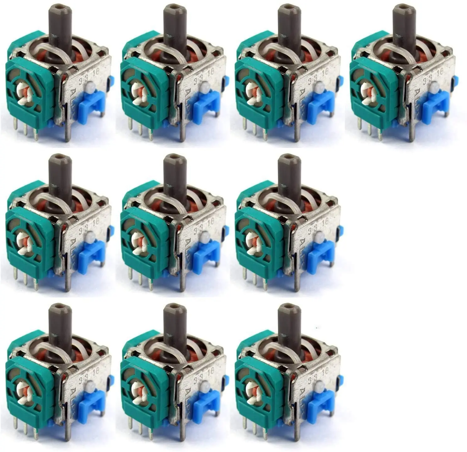 10 x rocker módulo sensor analógico de joystick, para sony playstation 4 ps4 dualshock 4 xbox one controle sem fio de substituição