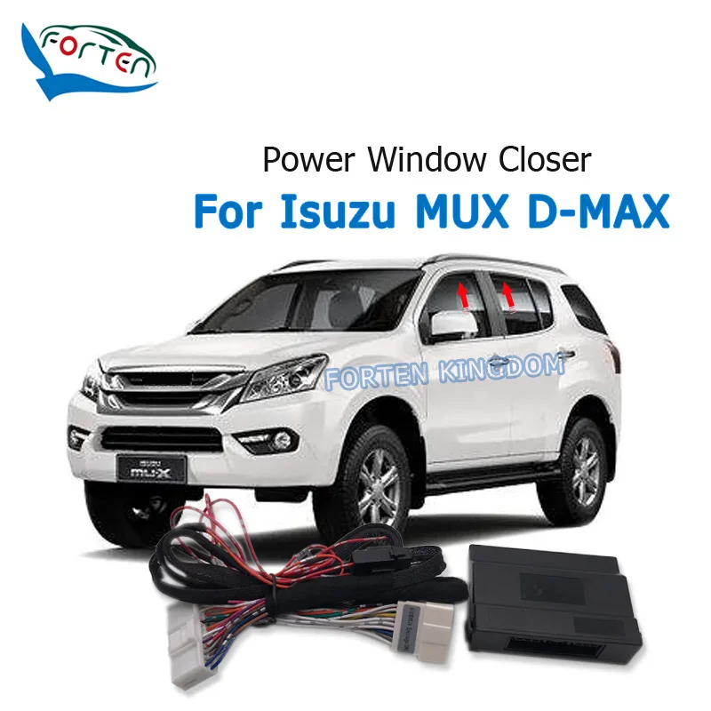 Forten Kingdom Car Auto Window Lift Close Closer Kit Module For Isuzu Mux Mu-x D-max Dmax 2013-2019