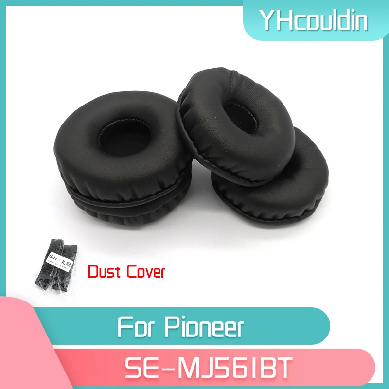 Yhcouldin earpads para pioneer SE-MJ561BT se mj561bt fone de ouvido accessaries substituição couro enrugado