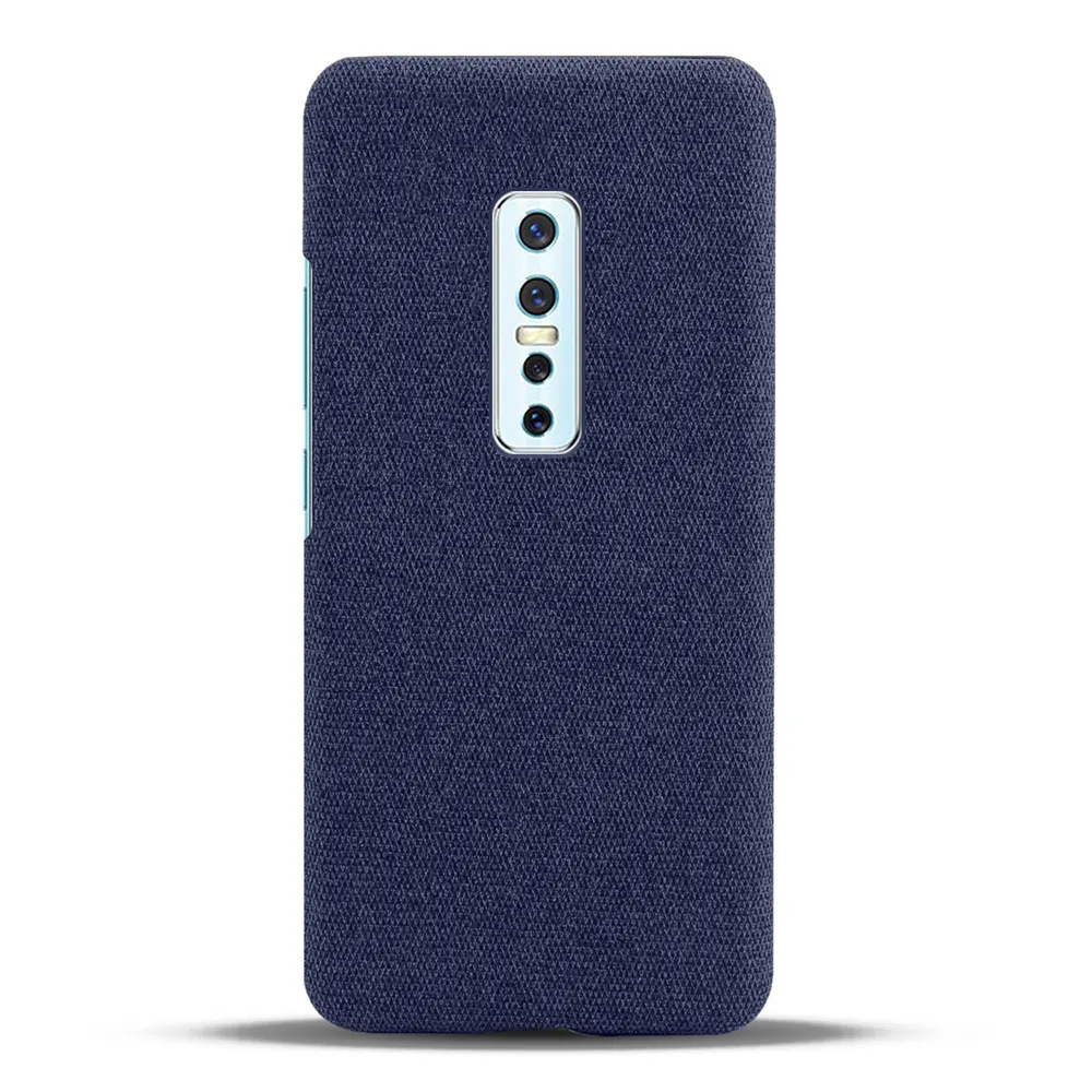 Cloth Cases For Vivo V17 PRO Case Slim Retro Cloth Hard Cover For Vivo V17 PRO V17pro 6.44\