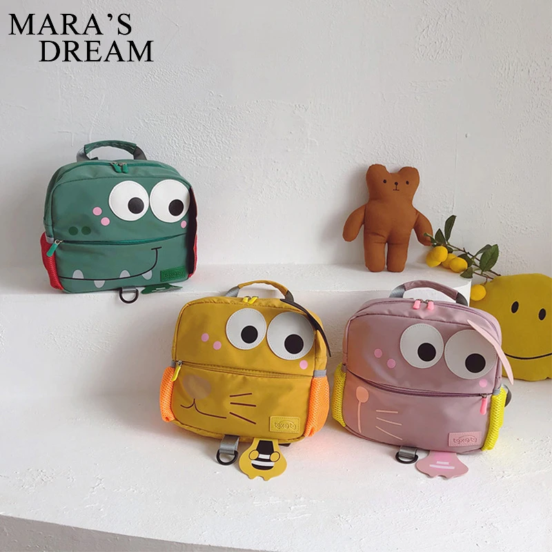 Mara's Dream Children School Bags 3D Cartoon Print Cute Kids Backpack Kindergarten Boys and Girls School Bags Backpack Anti-Lost