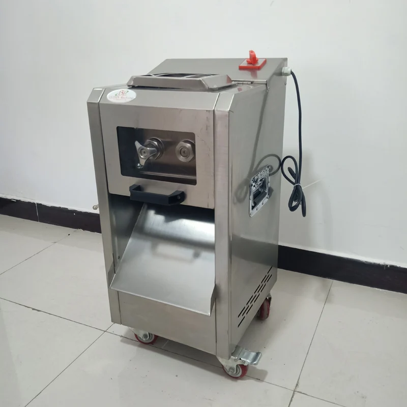 

High Power 2200W Meat Slicer Commercial Floor Type Meat Slicer Shredder Factory Price 220V/110V