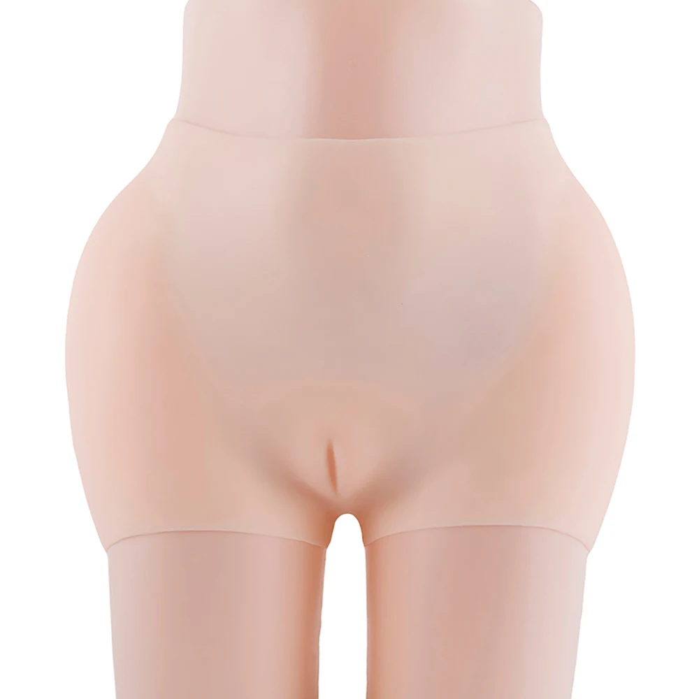 Silicone underwear Fake Buttocks Ass Padded Panties Hips Butt Enhancing Boyshorts Buttocks Enhancers for Women Shapewear