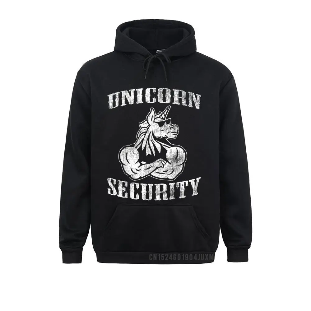 Men Long Sleeve Unicorn Security Magical Funny Costume Cute Gift Manga Sweatshirts Printed Hoodies Prevalent Clothes