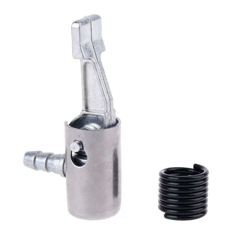 Tire Inflator Lock On Air Chuck Luchtcompressor Chuck Slang End W/Barb Connector