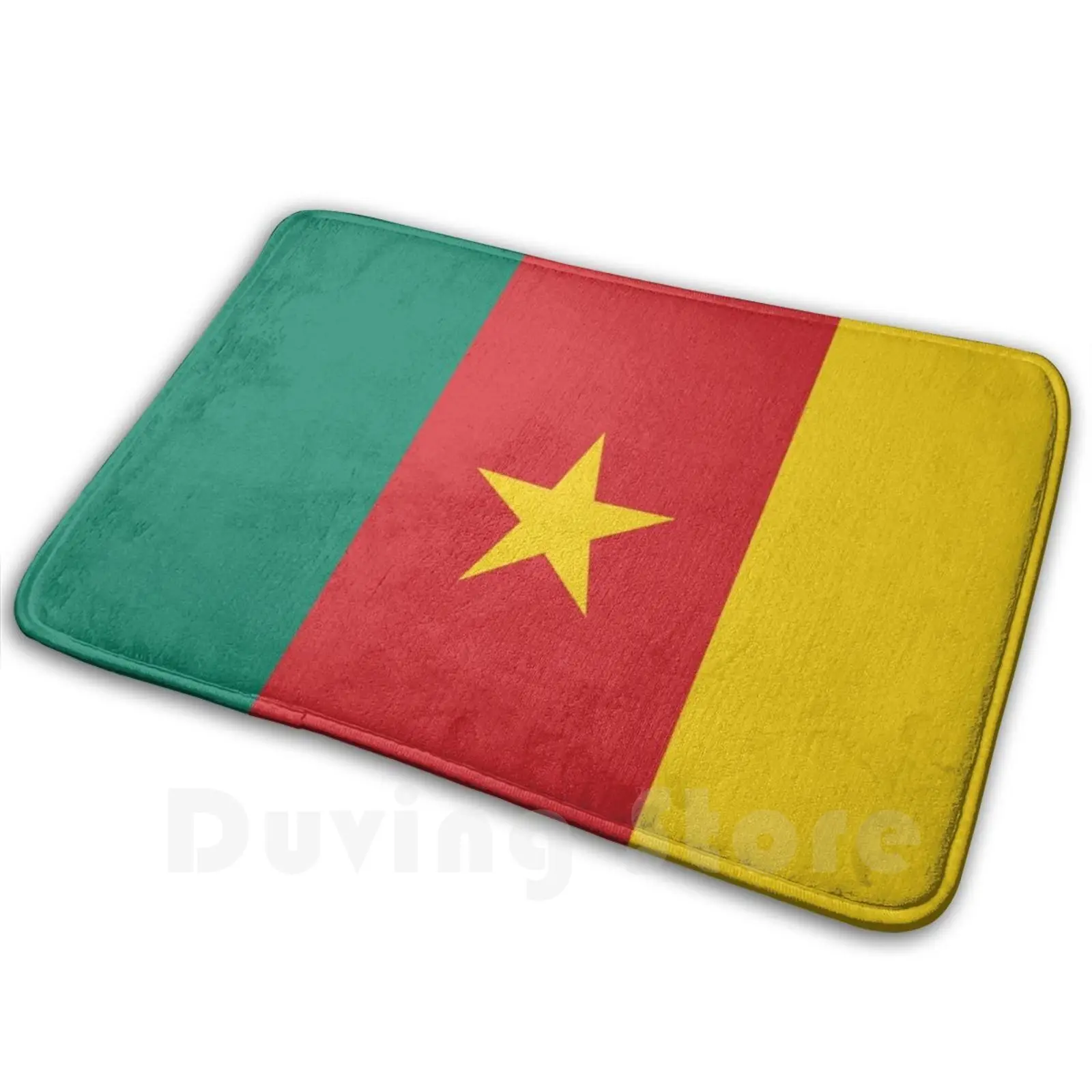 Cameroon Mat Rug Carpet Anti-Slip Floor Mats Bedroom Flag Flags Africa African Flags Cameroon Republic Of Cameroon Love Douala