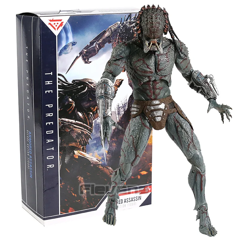 NECA The Predator Armored Assassin PVC Action Figure Collectible Model Toy 28cm