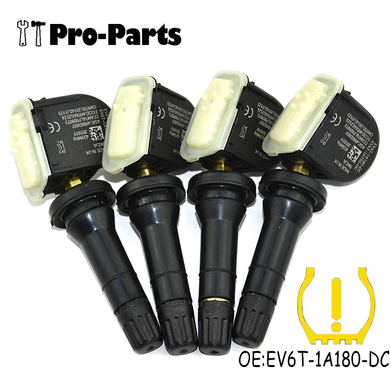 

Новый датчик давления в шинах EV6T-1A180-DC TPMS 433 МГц EV6T-1A180-CB EV6T-1A150-CB для Ford B-Max Fiesta Kuga Ecosport