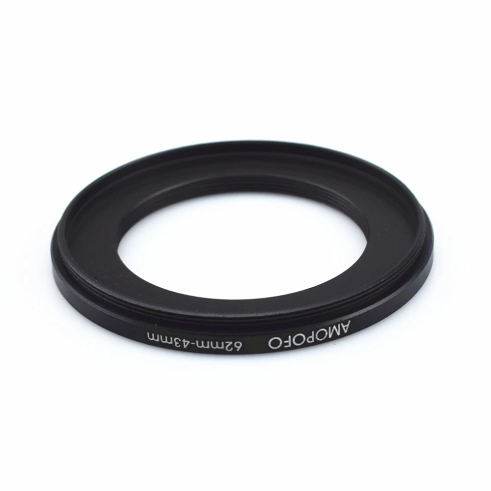 Wholesale 62mm-43mm Step-Down Metal lens filter Adapter Ring/62mm Lens to 43mm UV CPL ND Accessory