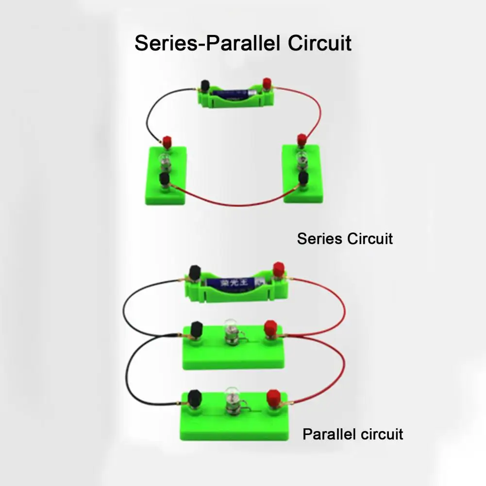 DIY Basic Circuit Electricity Learning Kit Physics Educational Toys For Children STEM Experiment Teaching Hands-on Ability Toy f