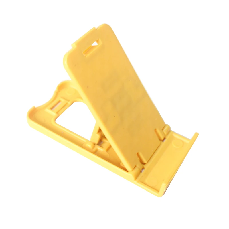 Универсальный красочный пластиковый регулируемый складной держатель для смартфона PT, 1 шт.