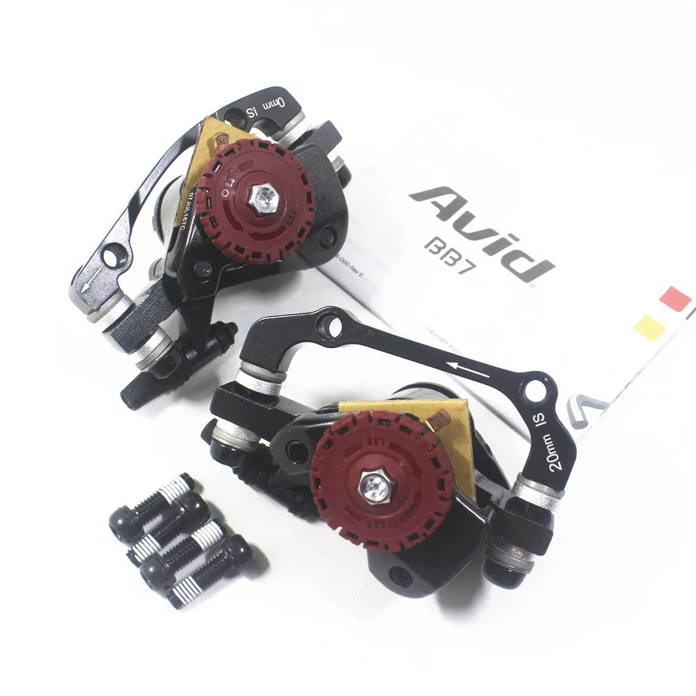 AVID-BB7 MTB Disc Brake Calipers with Brake Cable, 2 Pcs