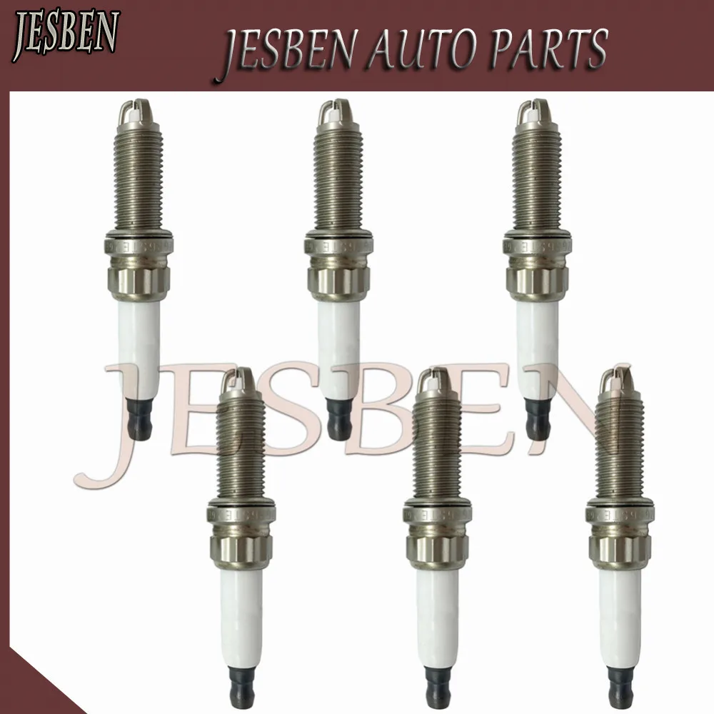 

6X 12120037244 Spark Plug For BMW X3 X5 X6 Z4 E70 E71 E72 E83 E89 318i 320i 325i 330i 335i 523i 525i 528i 530i 535i 630i 740i