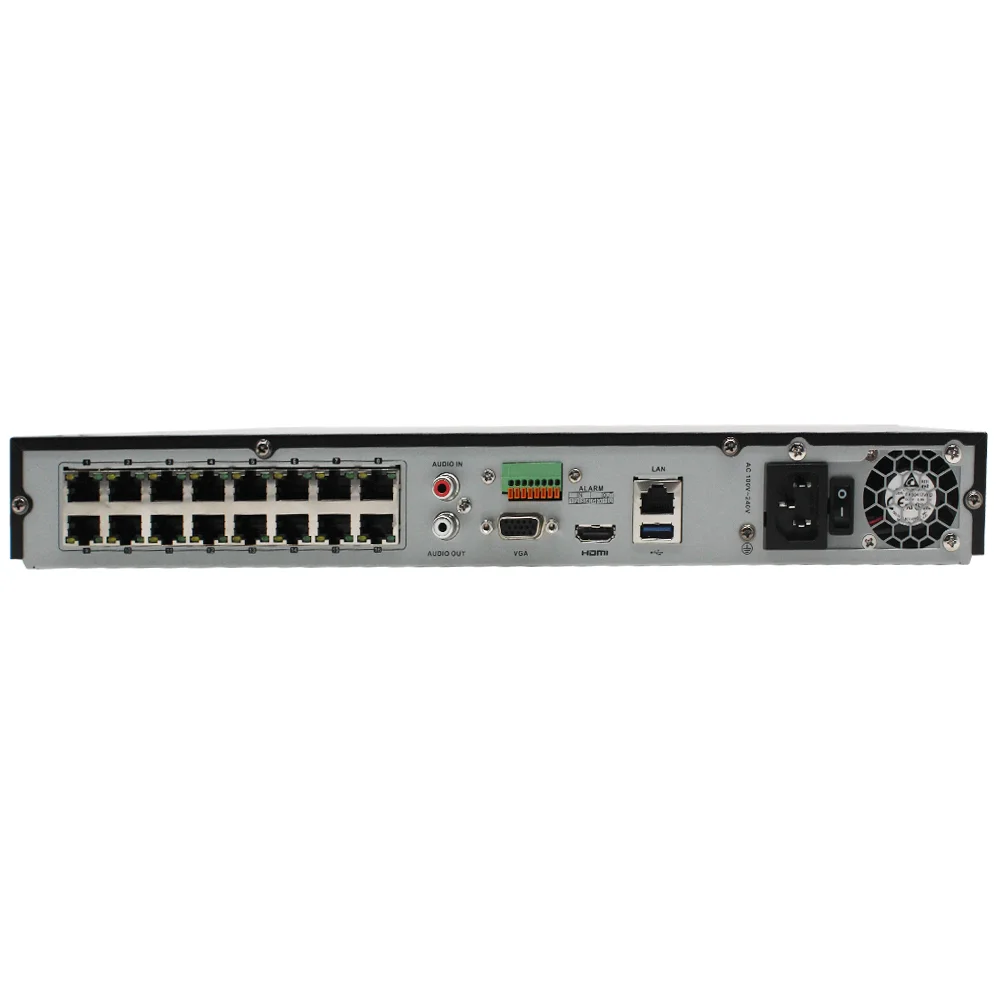 Imagem -03 - Plug And Play Network Video Recorder Ds7616ni-i2 16ch 4k 16 Portas Poe Sata Nvr até 12mp Resolução H.265