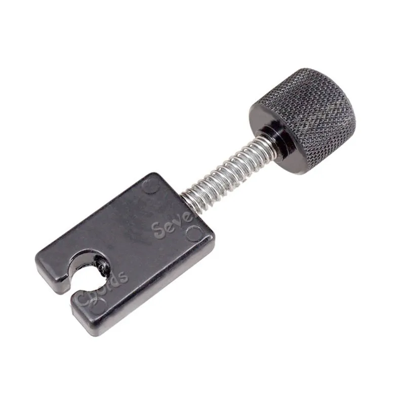 1Pcs Schwarz Bass Gitarre Brücke Sattel Headless Ersatz Musical Instrument Zubehör Teile – Detail 5