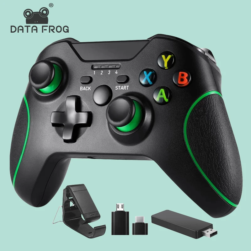 

DATA FROG 2.4G Wireless Game Controller For Xbox One Console Gamepad For PC/Android Smartphones Joystick For PS3 Controle Joypad