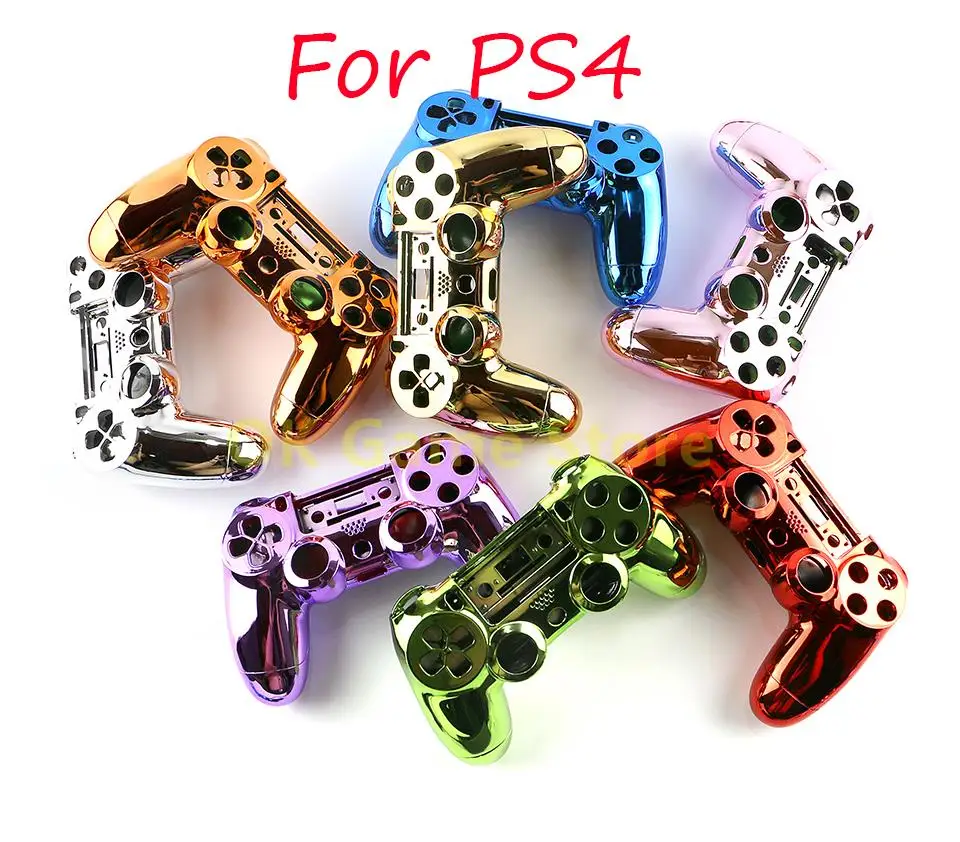 

8PCS Chrome Housing Shell Cover Case For PlayStation 4 Wireless Gamepad PS4 Old Controller