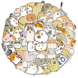 10/30/50pcs Hamster Kawaii Stickers Waterproof For Scrapbook Laptop Luggage Phone Case DIY Diary Hand Account Kids Sticker Toys