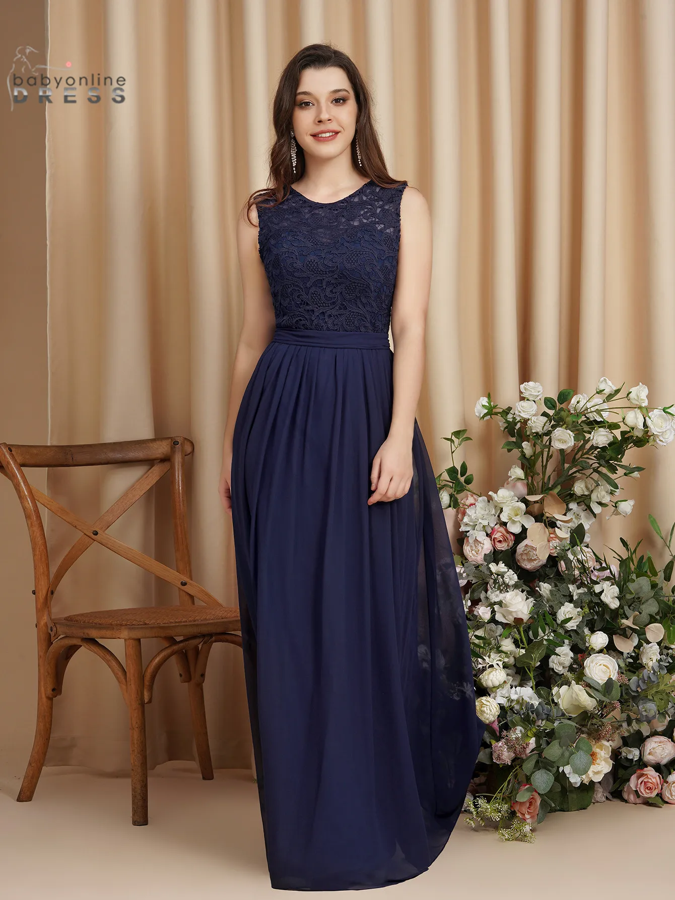 Lange Chiffon Kant Bourgondië Prom Dresses Vrouwen 2022 Vrouwen Mouwloze See-Through Terug Elegant Formele Avond Partij Jassen