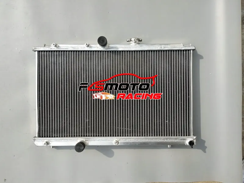 Aluminum Radiator + Fan For Toyota Corolla AE101 4A-FE/7A-FE 1.6/1.8 MT Manual 1992-1998 97 96 95 94