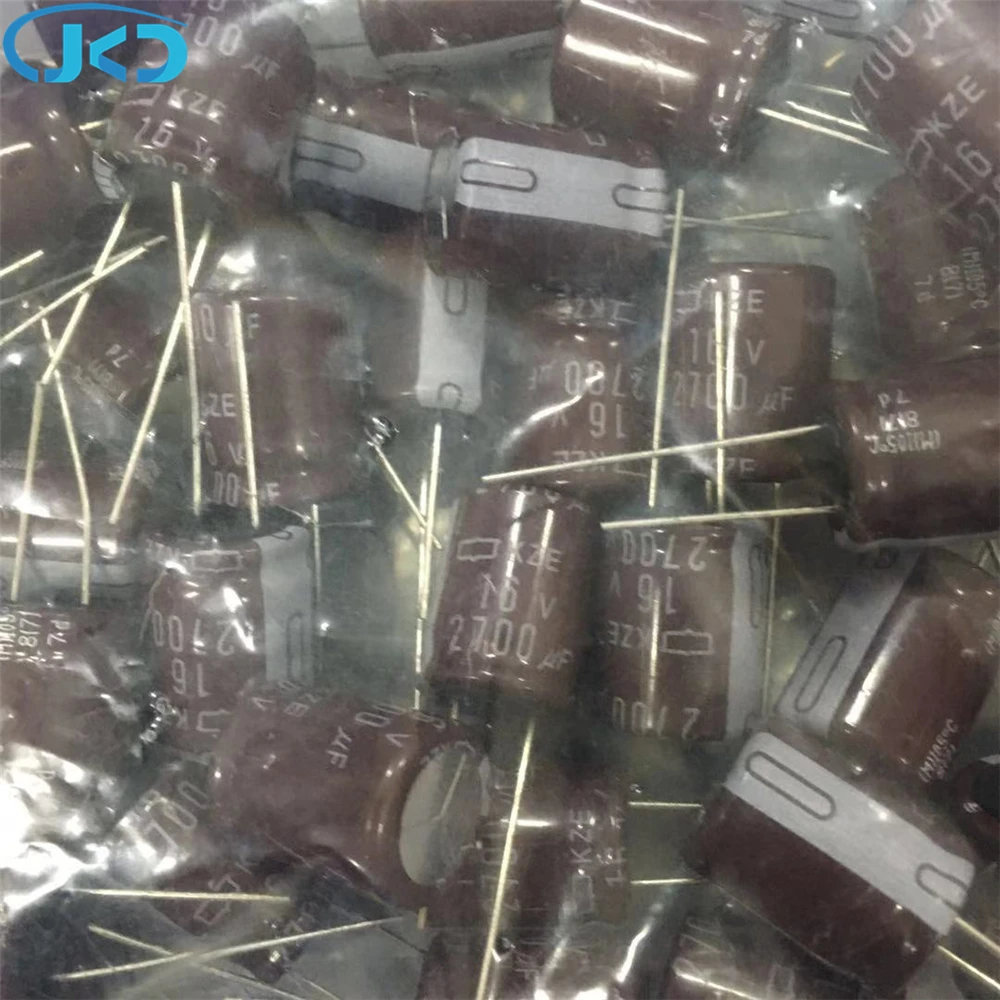

5pcs/Lot 16V2700uF 16*20mm High-Frequency Low-Impedance Aluminum Electrolytic Capacitor 2700uF16V NIPPON