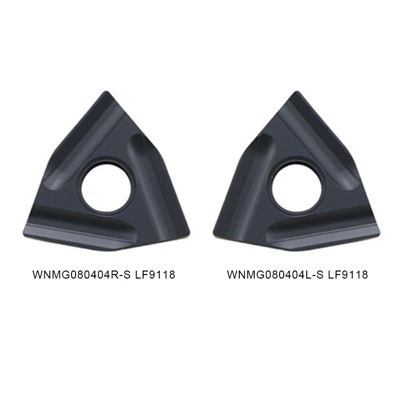 DESKAR WNMG080404R L S LF9118 Procesamiento de insertos de carburo de acero duro WNMG080408R L S LF9118 para acero Envio gratis