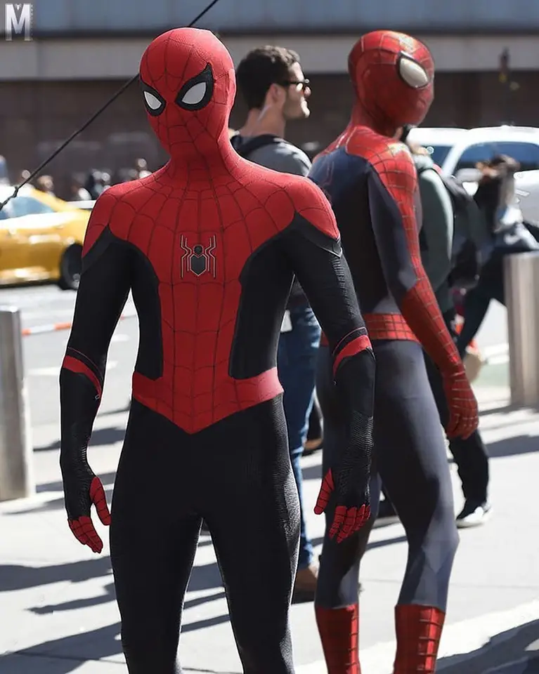 ノーウェイホームスパイダーマンコスプレスパンデックススーパー