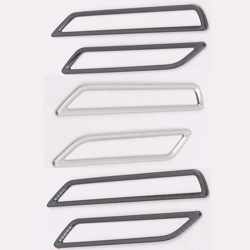 Front Ventilator Grille Cover for Volkswagen 2019-21 JETTA MK7 SAGITAR VW Front Air Panel Decorative Frame Trim Car Accessories