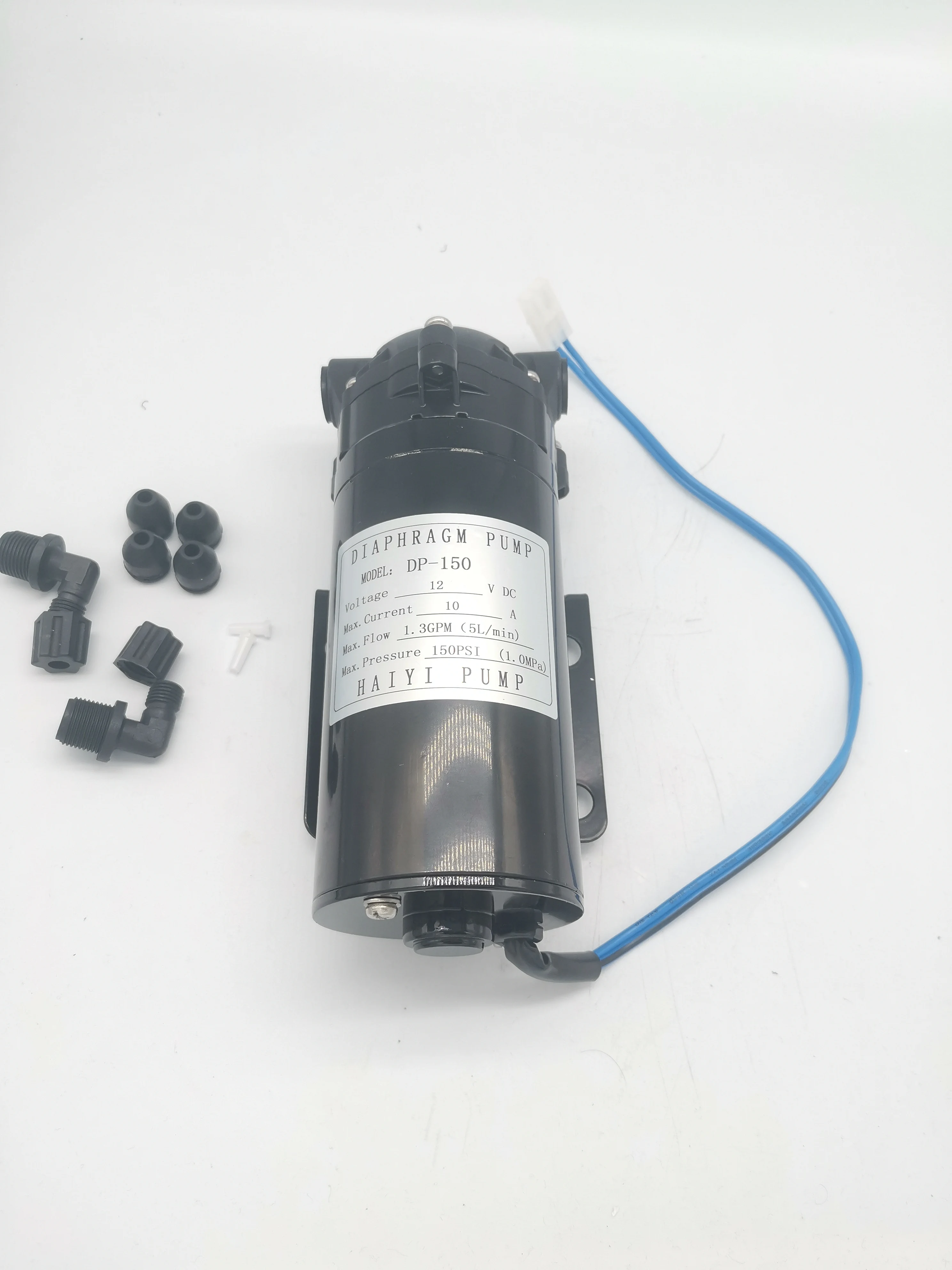 Self-Priming Diaphragm Pump DP150 DC Power Electric Small 24 V 12Volts Micro High Pressure Diaphragm Water Sprayer Car Wash