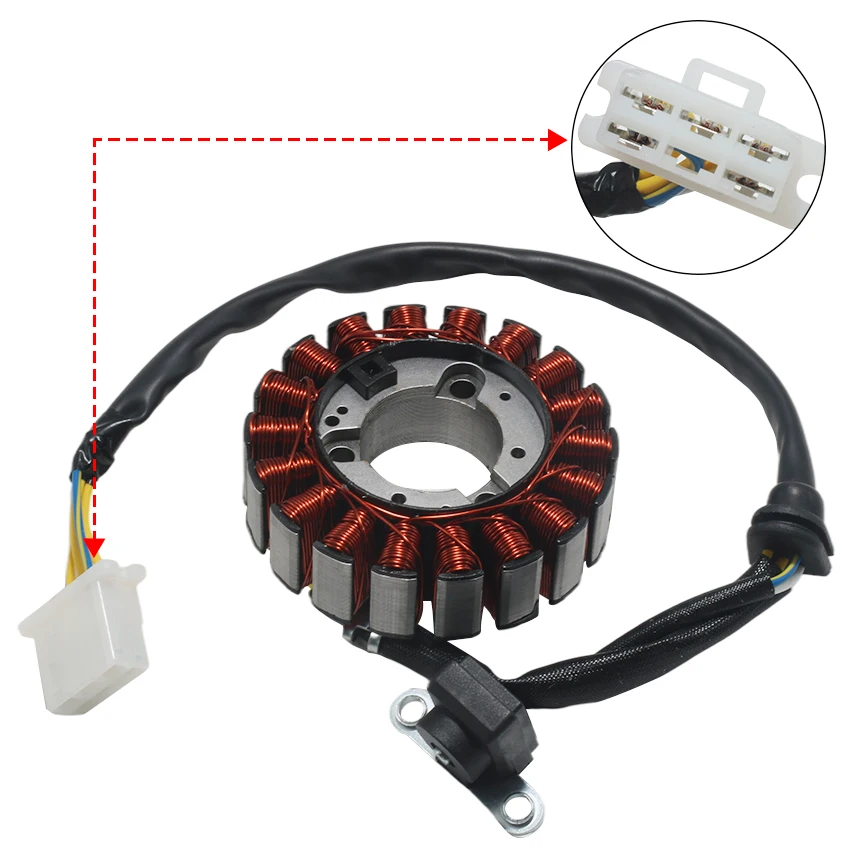 

OEM:31120-K18-901 Motorcycle Generator Stator Coil Comp For Honda CB150 VERZA 150 2013 2014 2015 2016 2017 2018 2019 2020 Parts