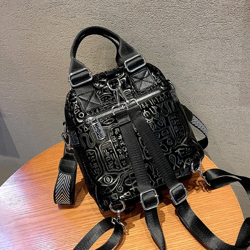 Luxury Brand Women Backpack Female High Quality Black Backpack Teenade Girl School Bag Fashion Small Daily Shoulder Bags Mochila