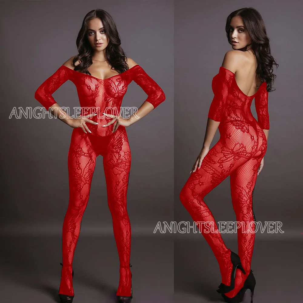 Lingerie Bodysuit Underwear Sleepwear Sexy Body Tight Fetish Erotic Open Crotch Teddies Costumes Bodystocking Baby Doll Mujer