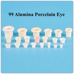 99 alumina wear-resistant porcelain eye ceramic wire stranding machine twisted bow twisted copper textile ceramic beads