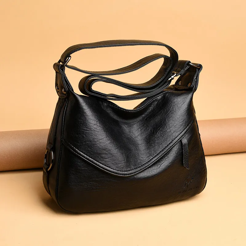 Hot Women Shoulder Bag Leather Luxury Handbags Women Bags Designer Women Shoulder Messenger Bags For Women 2019 Sac A Main Femme