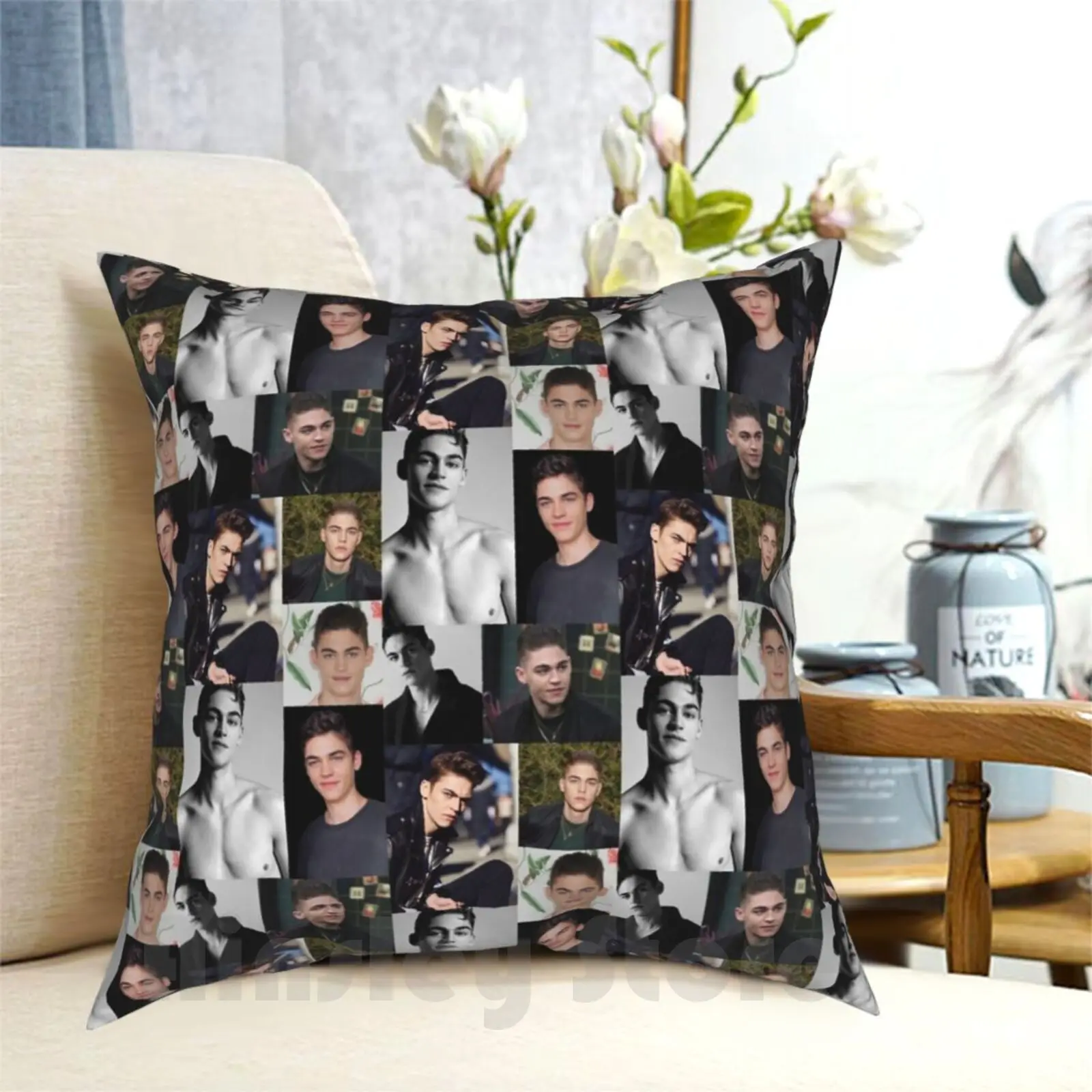 

Hardin Photo Edit Pillow Case Printed Home Soft DIY Pillow cover Hardin Hardin Michael After After We Collided Awc Harry