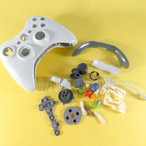 OCGame verdrahtete Controller-Shell-Gehäuse, Cross-Taste, Hülle für Xbox 360, Joystick, Weiß, Schwarz 12 Hauptverkaufsaustausch Xbox 360 White - №11