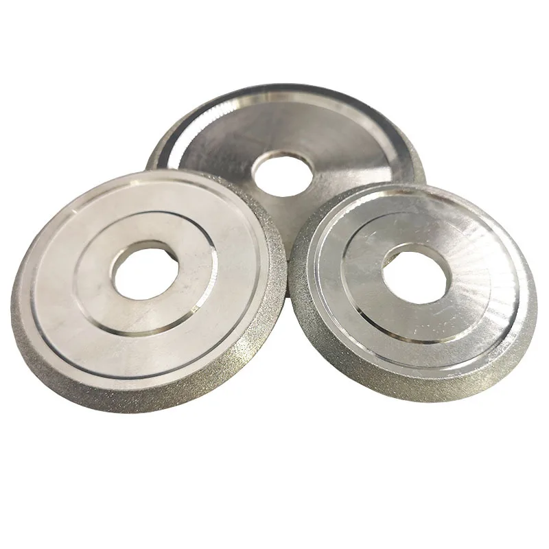 Roue de meulage en diamant galvanisé 45 degrés, roue de coupe de carreaux en céramique, roue oblique à angle pointu, roue de meulage dc