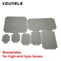 Baseplates for high-end type waterproof junction boxes special accessories mesh baseplate porous plastic plate