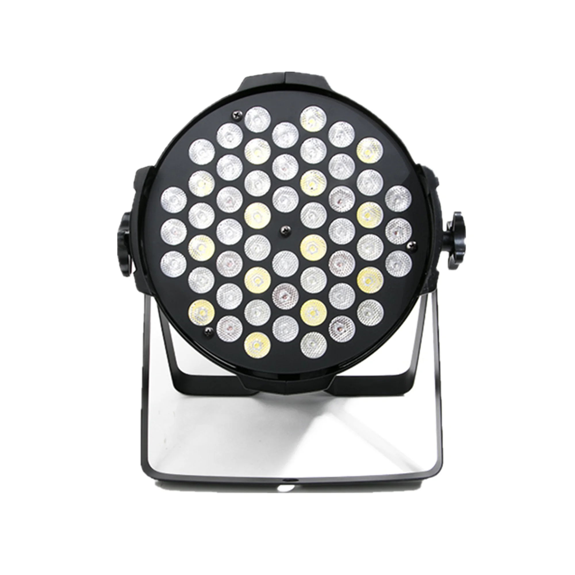 Aluminum Housing LED Par 54x9W RGB 3in1Wall Washer Flat Projector Floodlight Can Wash DMX512Controller Effect Stage Design Light