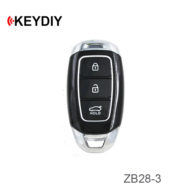 

KEYDIY 3 Button Smart key ZB Series ZB28-3 Universal KD Remote Car Key for KD900 KD900+ URG200 KD-X2 Mini KD