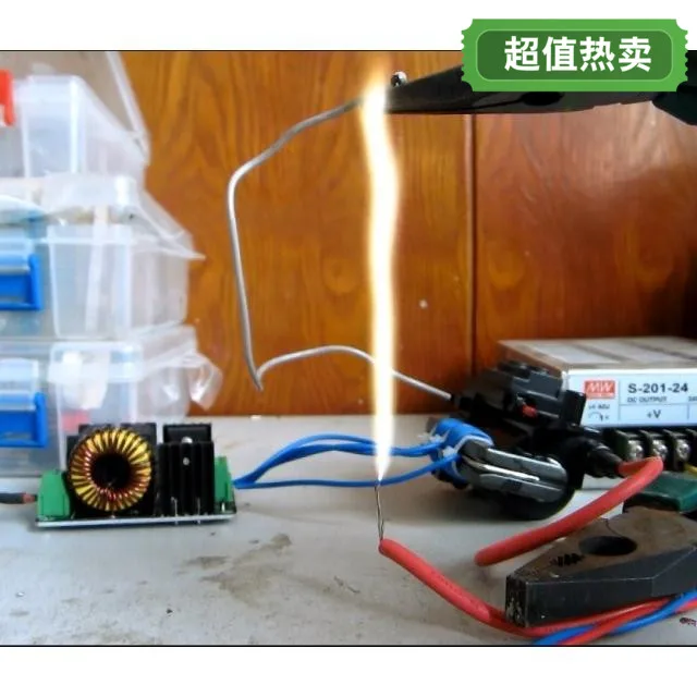 ZVS High แรงดันไฟฟ้าโมดูล DIY Kit สำเร็จรูป Tesla Coil สูงแรงดันไฟฟ้าควบคุมหนู