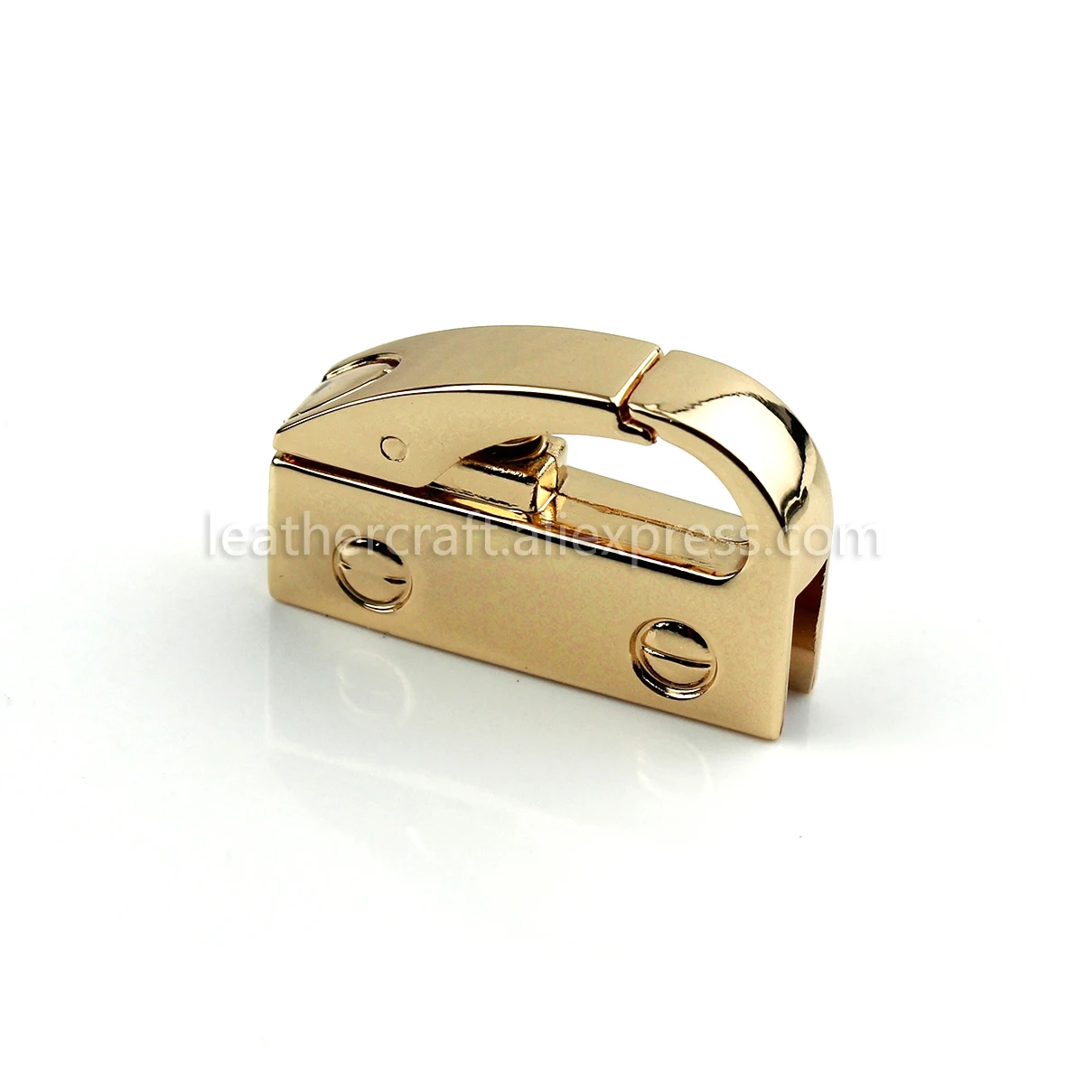 2 Stück Metall-Clips für Taschen, seitliche Verschlüsse, Haken zum Befestigen von Taschenböden, Gurtelemente, Verbindungselemente, Ankerclips, zum Reparieren von Handtaschenriemen, zum Basteln von Handtaschen. – Detail 7