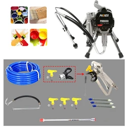 PHENDO Professional Airless Spraying Machine with Brushless Motor Spray Gun 1500W 3L Airless Paint Sprayer Painting Machine Tool