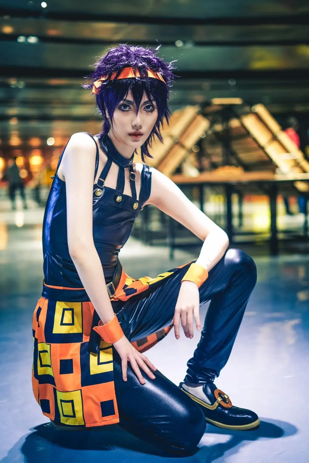 Anime Ghirga Narancia Uniforms Men Women Cosplay Outfit Dress Halloween cosplay Costumes men women costume