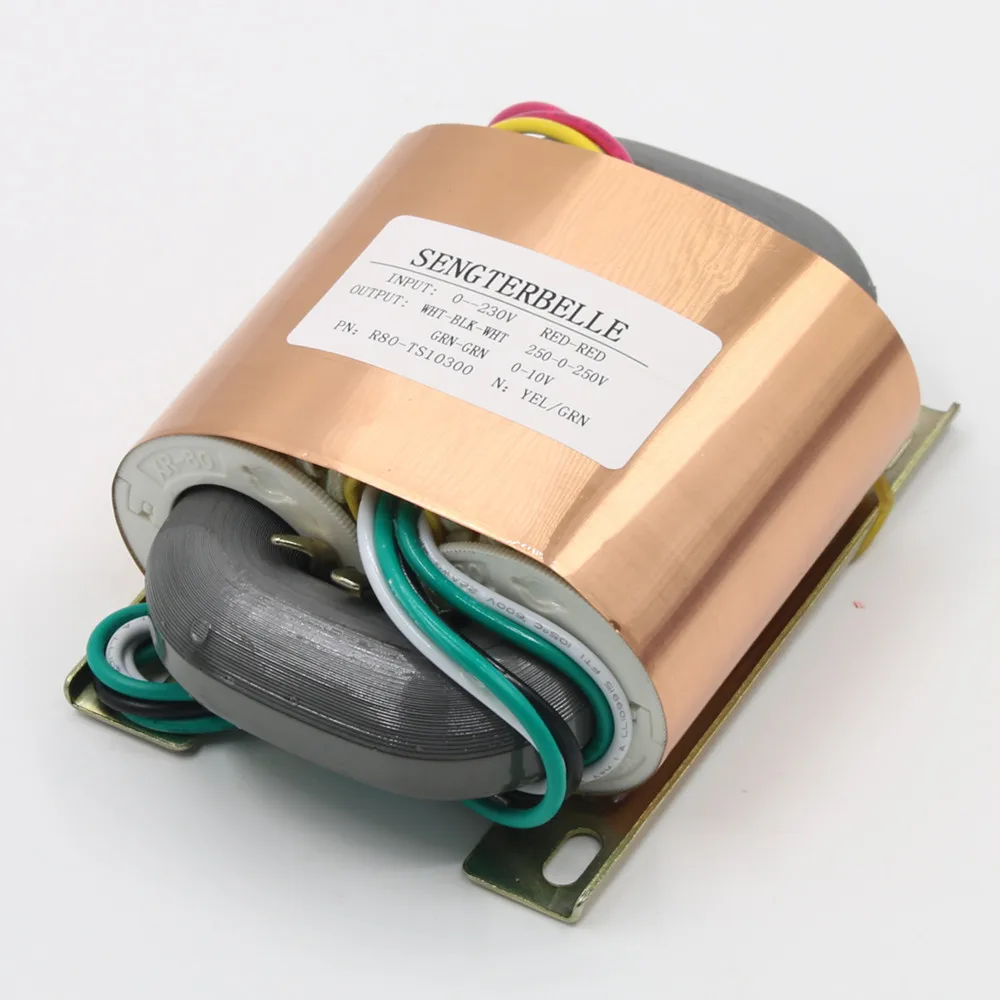 

R80 HiFi Preamplifier Power Supply Output: 250V*2+10V R Core High-quality Transformer