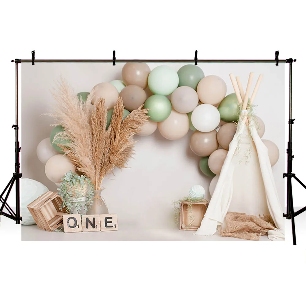 الطفل صورة التصوير خلفية الوليد 1st عيد ميلاد صور خلفية للفتيات الفتيان كعكة سحق ديكور استوديو فوتوزون الدعائم