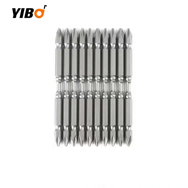 Tuốc Nơ Vít PH2 S2 Thép Hợp Kim Từ Đôi Head 1/4 ''Hex Shank D1 Thép Cho Điện Tuốc Nơ Vít 1/5/10PCS 65Mm/110Mm