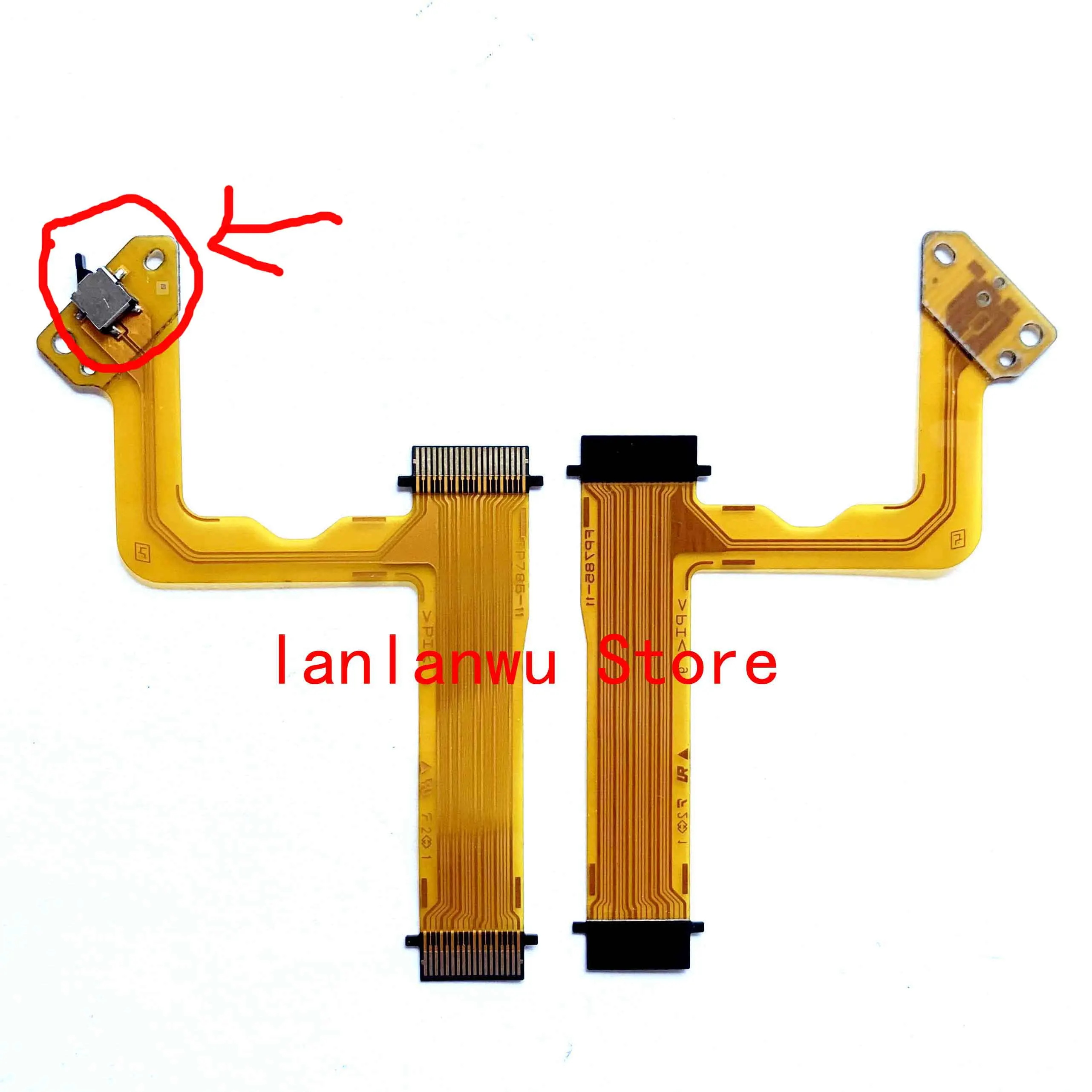 Novo cabo hd1000 flex para reparo da câmera sony hvr-hd1000 (com soquete)