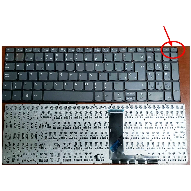 New for lenovo IdeaPad 320S-15ISK 320S-15IKBR 320S-15IBK/15AST SP spanish laptop keyboard With backlight